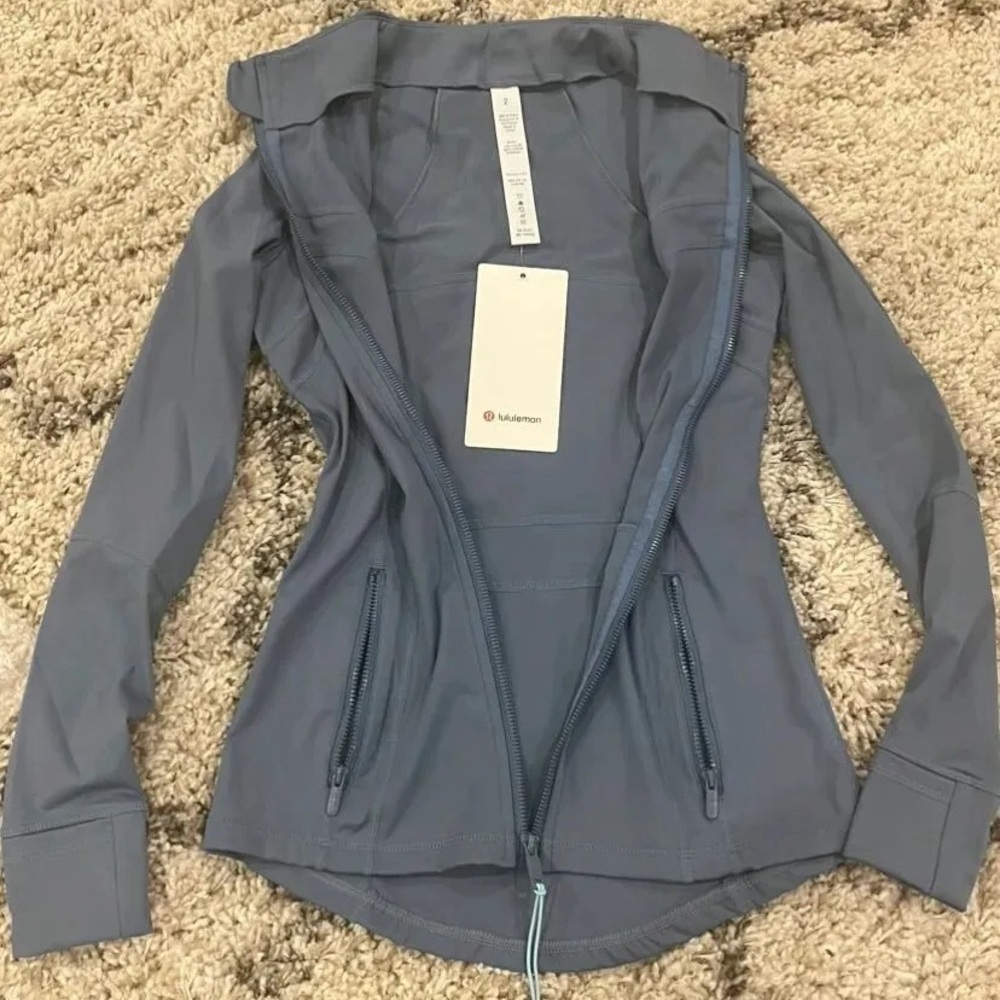 Lululemon Athletica Blue Sweatshirt Athletic Fit